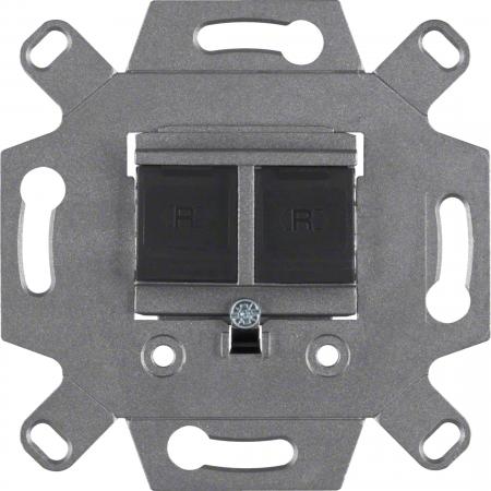 Hager Modulare UAE-Steckdose 8/8-p. geschirmt