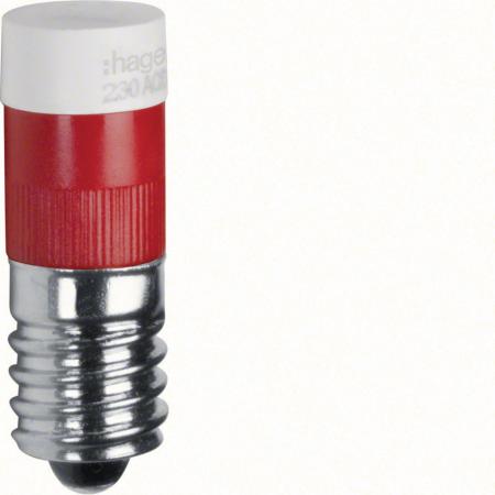 Hager LED-Leuchtmittel E10 rot