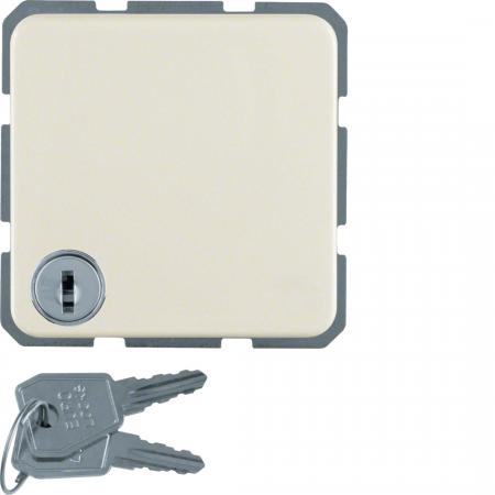 Hager Steckd SCHUKO Klap Schloss WG UP IP44 wß