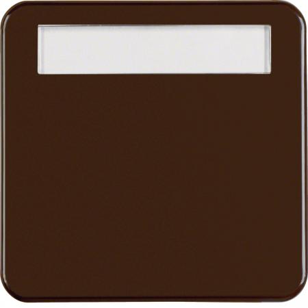 Hager Wippe mit Beschrift.feld WGUP IP44 braun