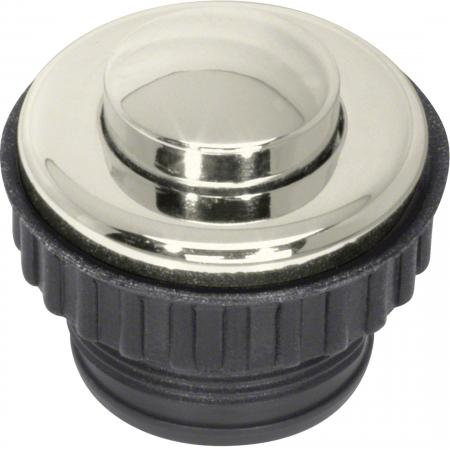 Hager Drucktaster Chrom glänzend, System TS