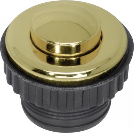 Hager Drucktaster Gold glänzend, System TS