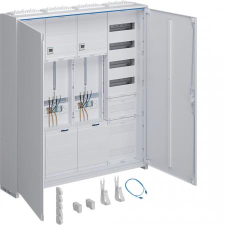 Hager KS,universZ,1100mm,3-P.,2ZP,4-f.,10 mm²