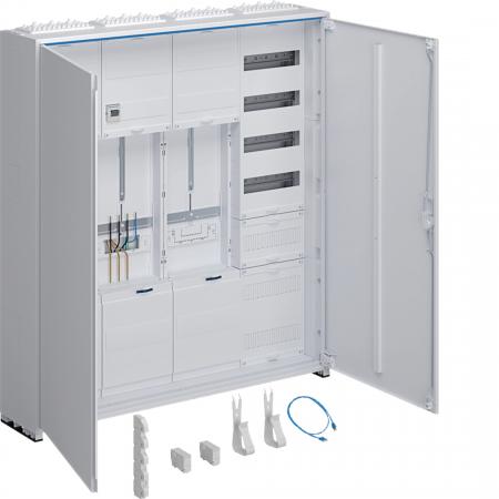 Hager KS,universZ,1100mm,3-P.,2ZP,4-f.,10 mm²