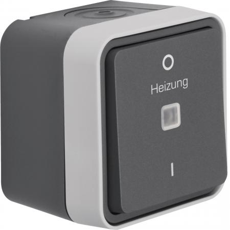 Hager Kontroll-Ausschalter 2p Heizung W.1 gr