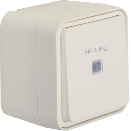 Hager Kontroll-Wechselschalter Heiz. AP W.1 pw