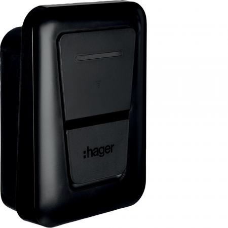 Hager witty plus XVL122S 22 kW Wallbox Typ 2S mit Lastmanagement