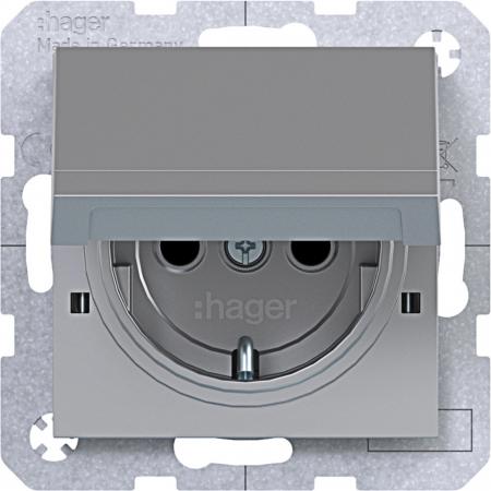 Hager Stkd SCHUKO KLD EHBS A.x/C.x titan met