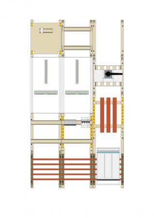 Hager Wa+MeFeld,Univ.N,1350x750x160,DE,200A