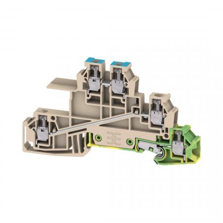 Hager Durchg. 1xN / 1xDurchg. L / 1 x PE,4mm²