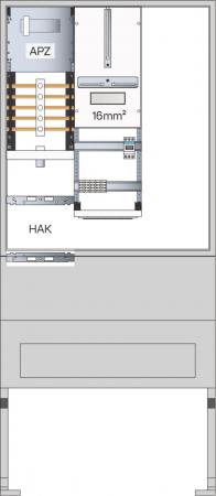 Hager ZAS,universZ,207,1ZP,3.HZ,5P,LF,APZ