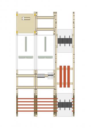Hager Wa+MeFeld,Univ.N,1350x750x160,DE,200A