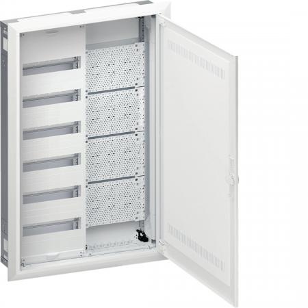 Hager Feldverteiler UP, IP30, SKII, 72 PLE + Multimediafeld, Nischenmaße 957x565