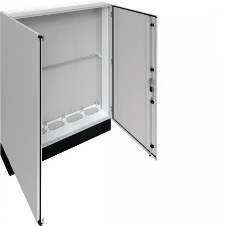 Hager Schrank, univers, IP55/I, 1850x1300x275 mm + 200 mm Sockel, für Verteilers