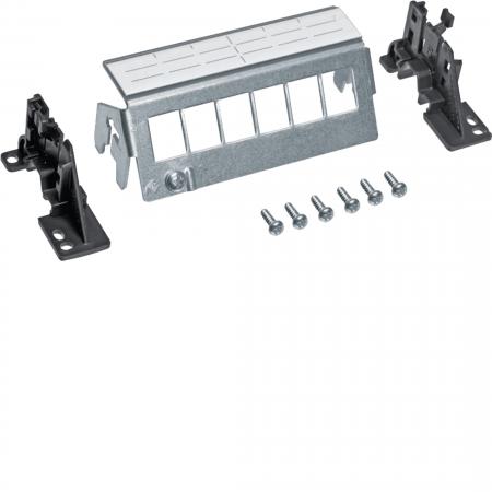 Hager Patch-Panel,universal,Keystone,6x,leer