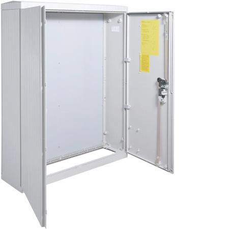 Hager Kabelverteilerschrank Gr.2/1355, mit Montageplatte, 1355x1110x315 mm (HxBx