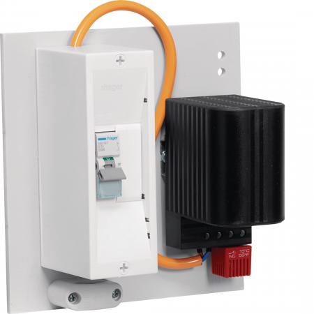 Hager SchSchraHeiz,Zub,120-240VAC,50W,m.Therm.