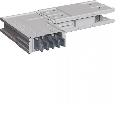 Hager unibar M, 400A, L-Elem. horizon., rechts