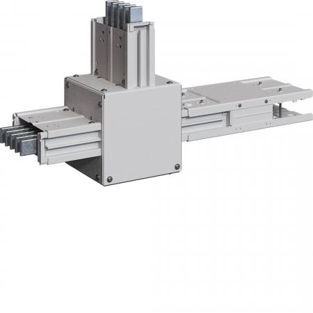 Hager unibar M, 400A, T-Stück vertikal unten