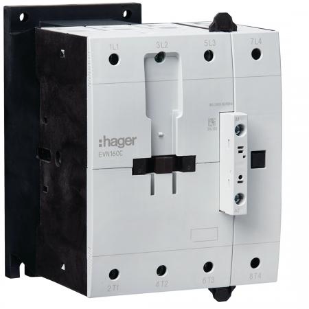Hager Schütz 4P, 160A bei AC-1, 230 VAC