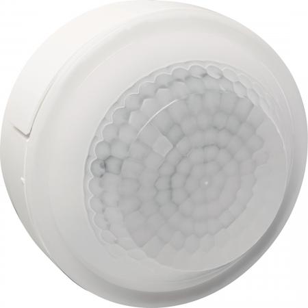 Hager Aufputz Bewegungsmelder Highbay KNX 360°, Erfassunghöhe 8m, für Lichtsteue
