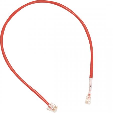 Hager Patch-Leitung RJ12 für LMN,rot,350mm