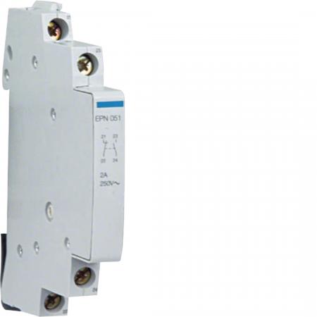 Hager Hilfskontakt Fernschalter 1S+1Ö 2A 250V