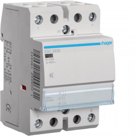 Hager Installationsschütz brumm 63A 2S 230V