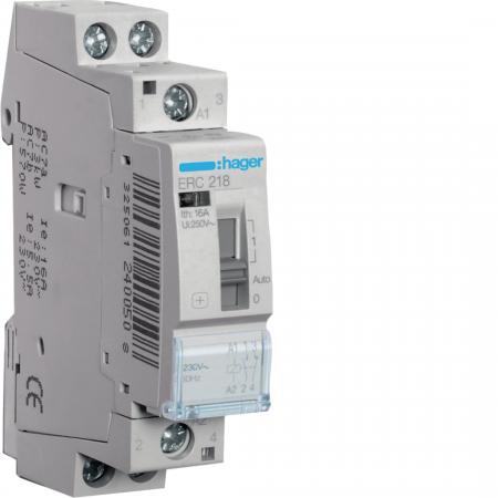 Hager Installationsrelais 16A 1S+1Ö 230V