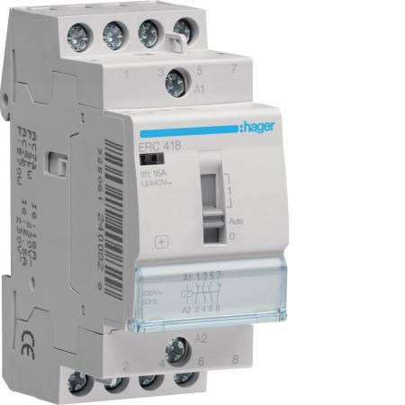 Hager Installationsrelais 16A 2S+2Ö 230V
