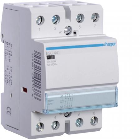 Hager Installationsschütz 40A 4Ö 230V