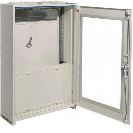Hager Wandler- und Messschrank, univers N, 800x550x205 mm, ohne Wechselplatte