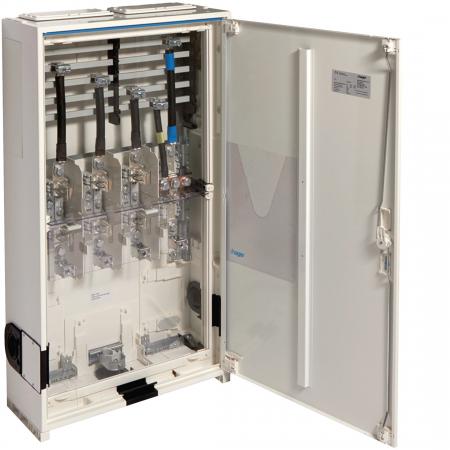 Hager Hausanschlussschrank, univers Z, IP44, SKII, 950 x 550 x 205 mm