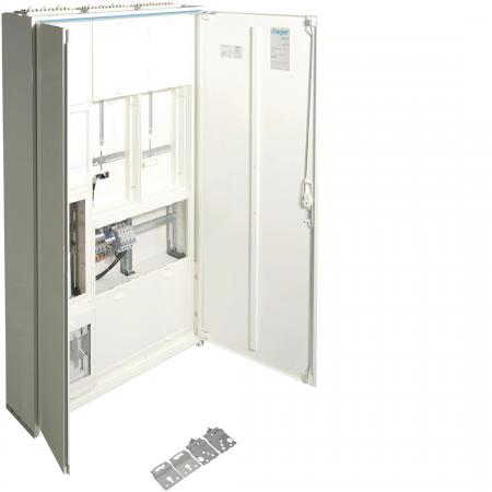 Hager Wa+MeSchrank,universN,200/400A,IP44,SKII
