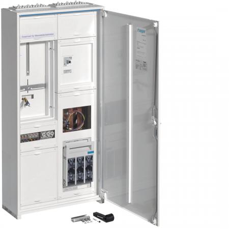 Hager Wa+MeSchr,Univ.N,100A,IP44,SKII,TN-S