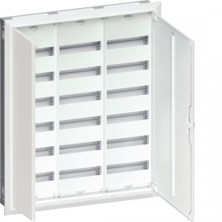 Hager Feldverteiler UP 216PLE mit univers, IP30, SKII, Nischenmaße 957x815x115mm