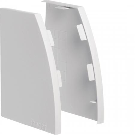Hager Endplatten-Set,re/li,für Rangierkanal