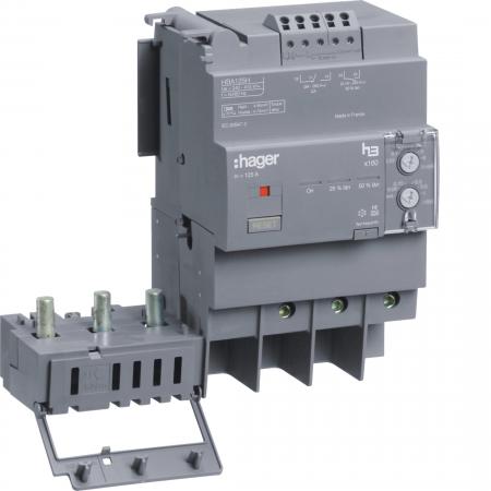 Hager FI-Block x160 3P 125A Idn einstellbar