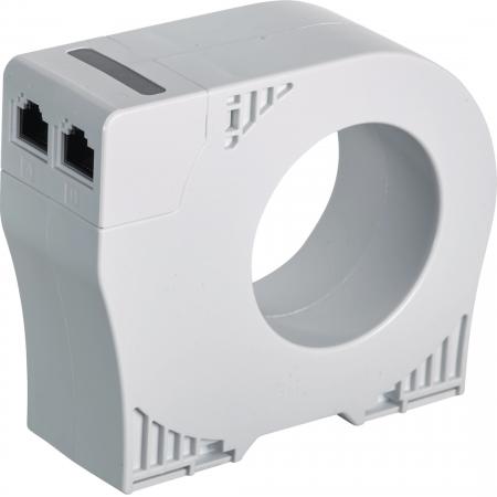 Hager FI-Wandler Rund Öffnungsdurchmesser 55 mm für Relais HR551/HR554, RJ45-Buc