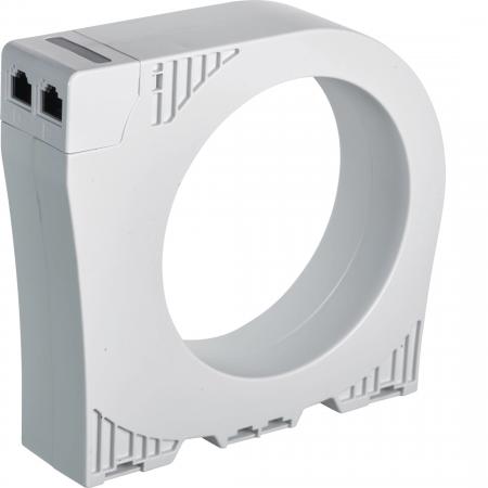 Hager FI-Wandler Rund Öffnungsdurchmesser 110 mm für Relais HR551/HR554, RJ45-Bu