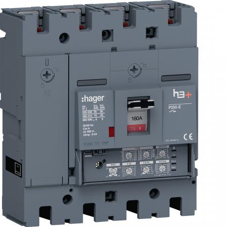 Hager Leistungssch. h3+ P250 LSI 4x160A 70kA