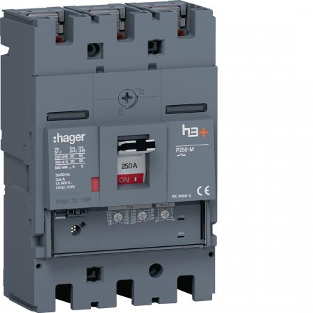 Hager Leistungssch. h3+ P250 LSnI 3x250A 50kA