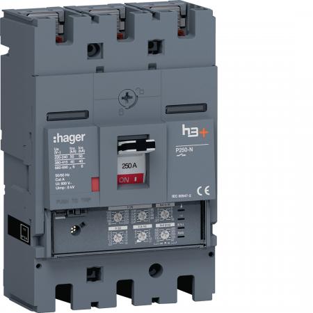 Hager Leistungssch. h3+ P250 LSI 3x250A 40kA