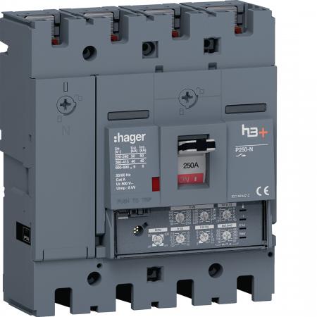 Hager Leistungssch. h3+ P250 LSI 4x250A 40kA