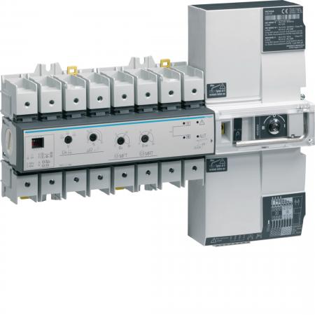 Hager Automatischer Lastumschalter mit Schaltstellungsanzeige, 4-polig, 63A, 400