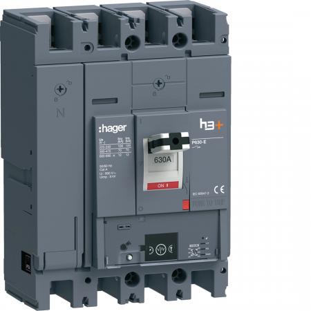 Hager Leistungsch. h3+ P630 Energy 4x630A 70kA