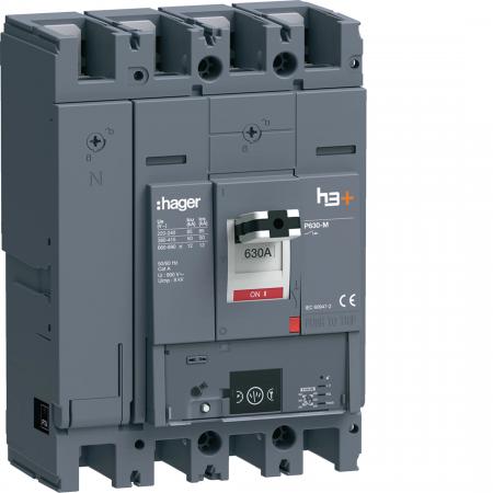 Hager Leistungsch. h3+ P630 Energy 4x630A 50kA