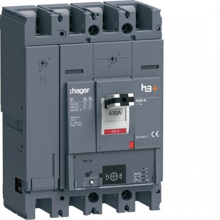 Hager Leistungsch. h3+ P630 Energy 4x630A 40kA