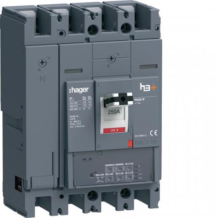 Hager Leistungsch. h3+ P630 LSI 4x250A 110kA