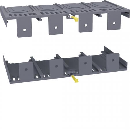 Hager Klemmenabd. Rear & Plug-in x630/P630 4P